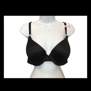 NWT Victoria Secret very Sexy Demi Push-up Black Underwire Bra